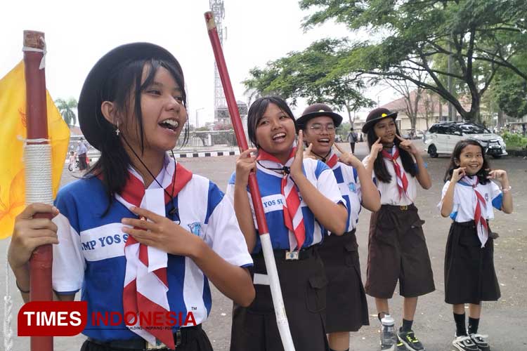 Bentuk Karakter Siswa, Gerakan Pramuka Pangkalan Yos Sudarso Gelar Outing Class