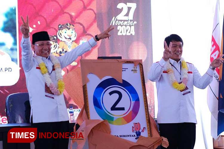 Harapan Karna-Koko Usai Dapat Nomor Urut 2 di Pilkada Majalengka