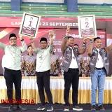 Kedua Pasangan Cabup dan Cawabup Pasang Target 70 Persen di Pilkada Lamongan