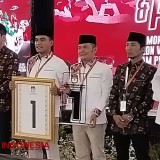 KPU Bangkalan Tetapkan Nomor Urut Pasangan Calon Bupati dan Wakil Bupati Pilkada 2024