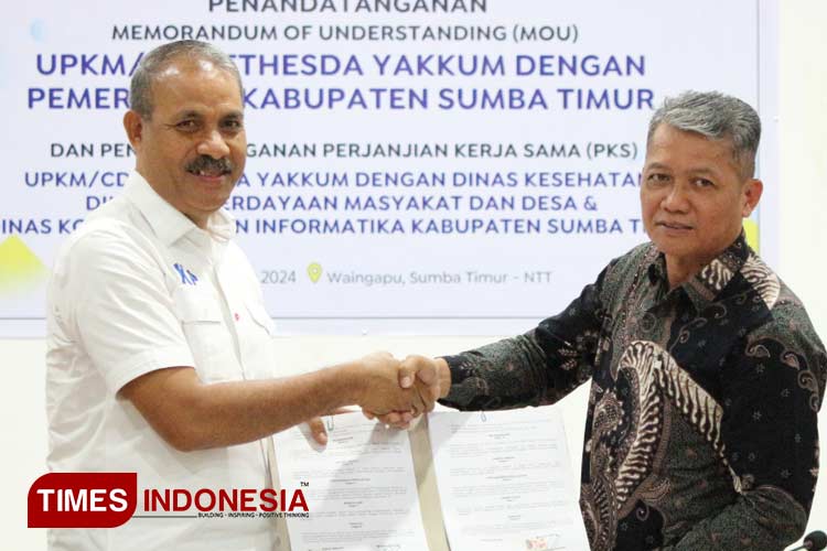 Tingkatkan Layanan Kesehatan, Pemkab Sumba Timur dan UPKM/CD Bethesda YAKKUM MoU