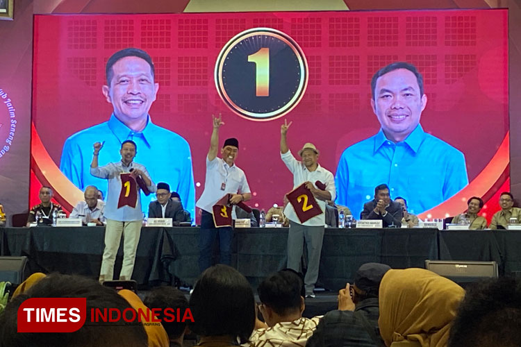 Catat! Ini Nomor Urut 3 Paslon Pilkada Kota Malang 2024