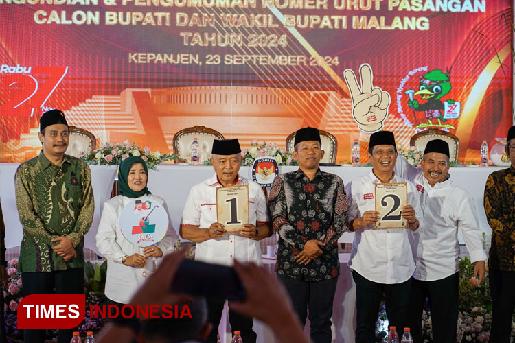 Pilbup Malang 2024: Petahana Singgung Bebas Korupsi, Abah Gun Ajak Jaga Persatuan