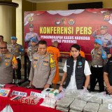 Polres Serang Ringkus Bandar Narkoba Lintas Provinsi, Amankan 24 Kg Sabu dan 800 Ekstasi