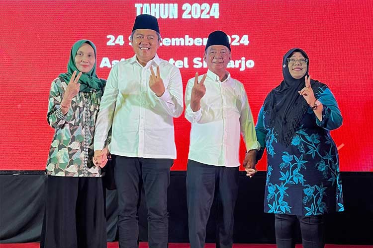 Mas Iin-Abah Edi Ajak Pendukung Kampanye Damai Tanpa Saling Menjelekkan