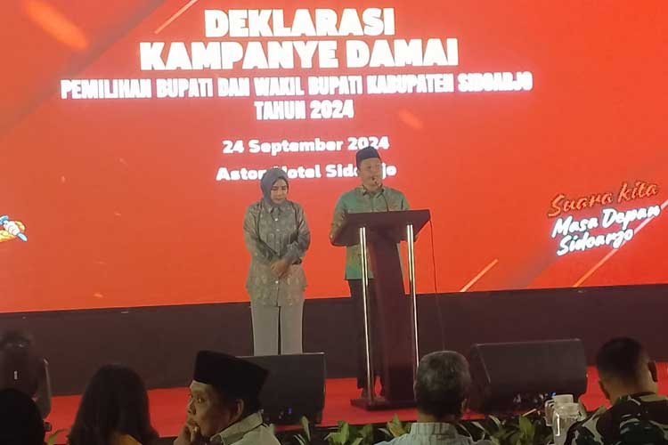 Subandi-Mimik Idayana Ajak Pendukungnya Hindari Black Campaign