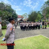 Deklarasi Kampanye Damai Dijaga Personel Polresta Banyuwangi