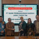 Bank Jatim Kucurkan Kredit BLUD Rp75 Miliar ke RSUD Kabupaten Kediri