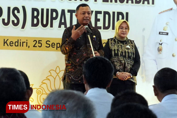 Mulai Bertugas, Tiga Hal Berikut Jadi Fokus Pjs Bupati Kediri