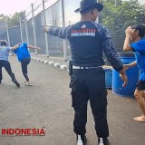 Mitigasi Bencana, Warga Binaan Lapas Kelas II B Kota Banjar Panik Berhamburan