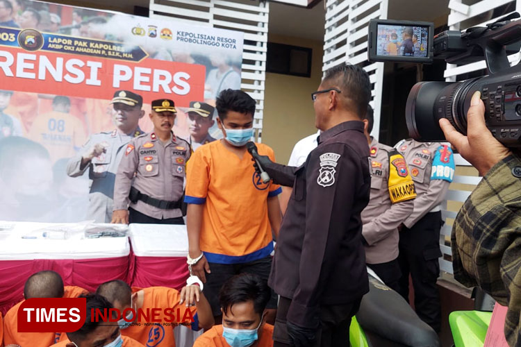 Operasi Tumpas Semeru, Polres Probolinggo Kota Amankan 12 Tersangka Sabu