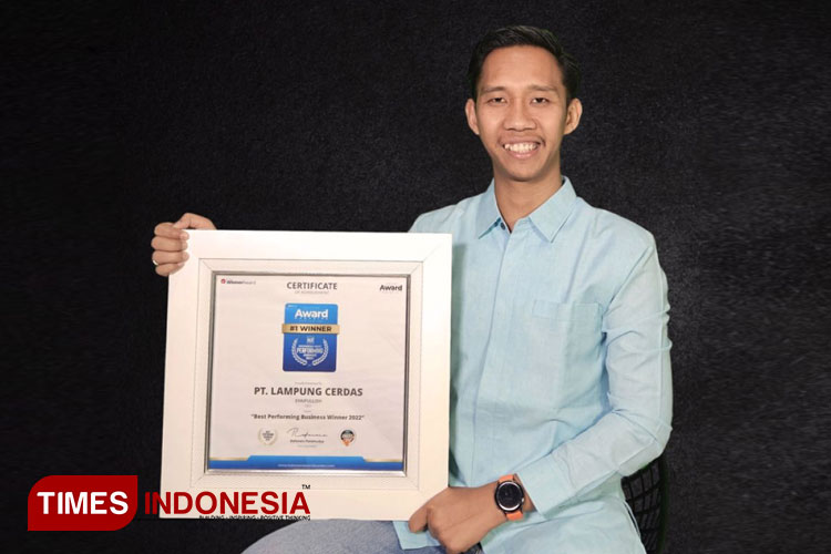Syaifulloh dan Lampung Cerdas Akan terus berupaya untuk berkontribusi terhadap kemajuan pendidikan Indonesia. (FOTO: AJP TIMES Indonesia)