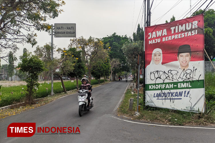 Bawaslu Kota Mojokerto Tak Temukan Terduga Pelaku Aksi Vandalisme