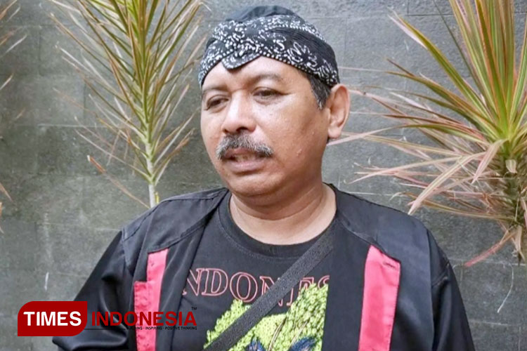 Kepala Disbudparpora Kabupaten Ponorogo Judha Slamet Sarwo Edi. (Foto:Marhaban/TIMES Indonesia)