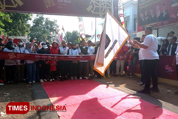 Run Walk Festival KPU Kabupaten Majalengka, Dorong Kesehatan dan Partisipasi Pilkada 2024