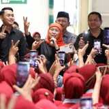 Pekerja MPS Tuban; Khofifah Gubernur Paling Berpihak pada Industri Padat Karya SKT