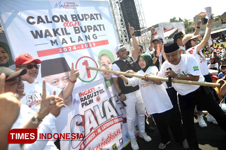 Warga Kabupaten Malang Antusias Ikuti Jalan Sehat SaLaf