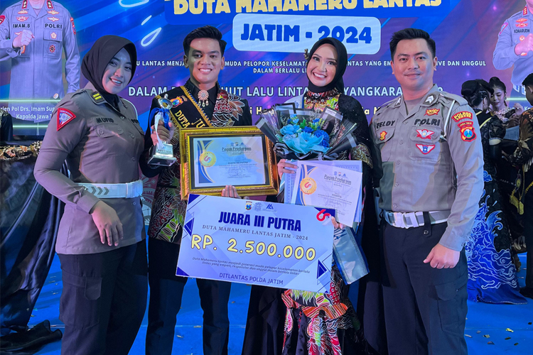 Satlantas Polres Jember Sabet Juara 3 dalam Lomba HUT ke-69 Satlantas