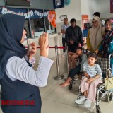 Sejumlah Difabel Tasikmalaya Ramaikan HUT PT KAI ke-79 di Stasiun Tasikmalaya