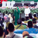 Forum Guru Madin Bersama Cabup Halindra Siap Menangkan Khofifah-Emil di Tuban