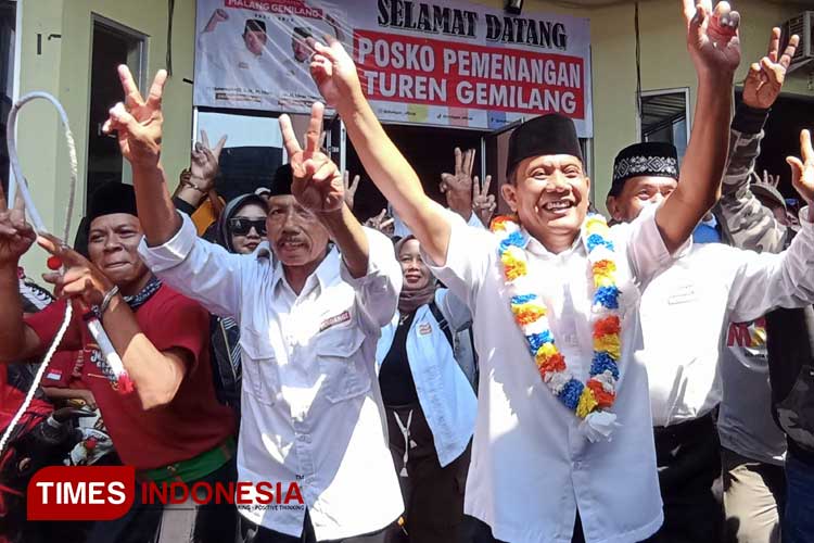 Pilkada Kabupaten Malang: Buka Posko Pemenangan, Abah Gun Ajak Relawan Menangkan GUS