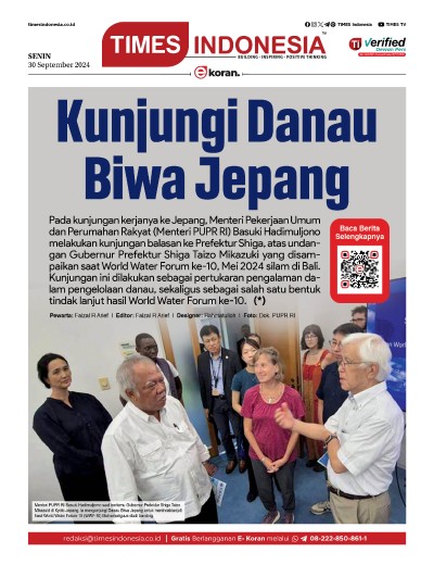 	Edisi Senin, 30 September 2024: E-Koran, Bacaan Positif Masyarakat 5.0