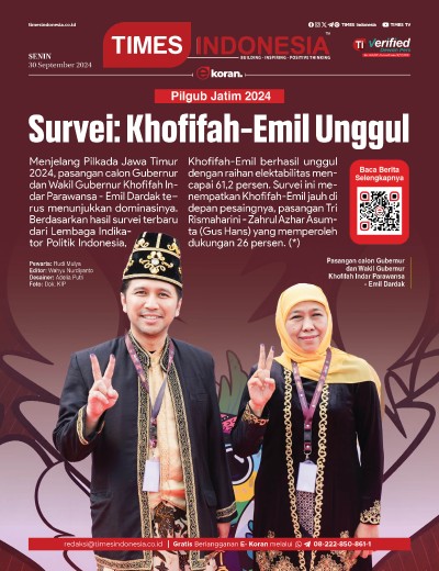 	Edisi Senin, 30 September 2024: E-Koran, Bacaan Positif Masyarakat 5.0