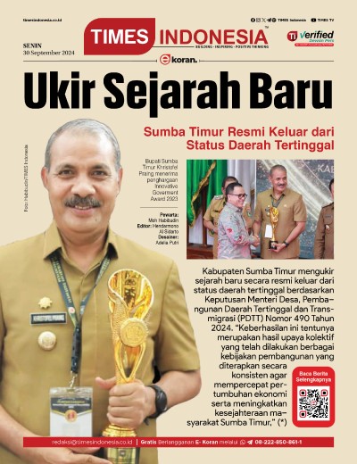 	Edisi Senin, 30 September 2024: E-Koran, Bacaan Positif Masyarakat 5.0