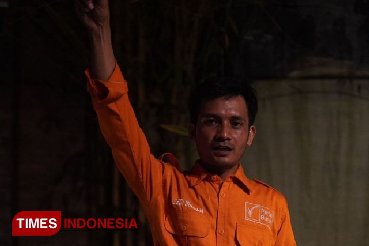 Dedi Irawan, Ketua Executive Comitte (EC) Partai Buruh Kabupaten Pemalang. (Foto: Ragil).