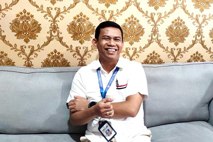 Sekretaris DPM-PTSP Bontang, Vinson. (Foto: Mira For TIMES Indonesia)