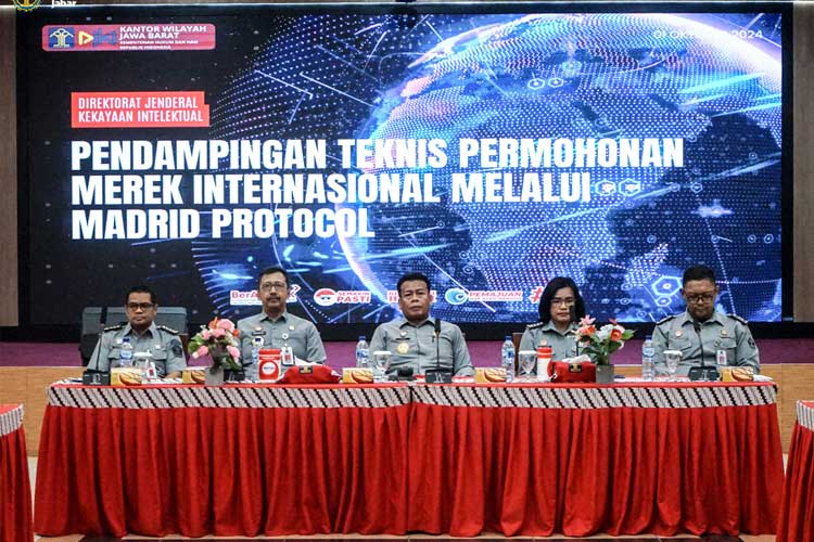 Kemenkumham Jabar dan DJKI Dukung UMKM Jabar Go Internasional melalui Pendampingan Merek Internasional