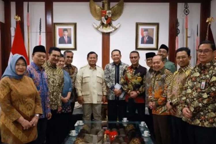 Prabowo Subianto Sambut Baik Keputusan MPR Terkait Bung Karno, Soeharto, dan Gus Dur