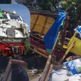 Hantam Truk, KA Pandalungan Ringsek di Jalur Probolinggo