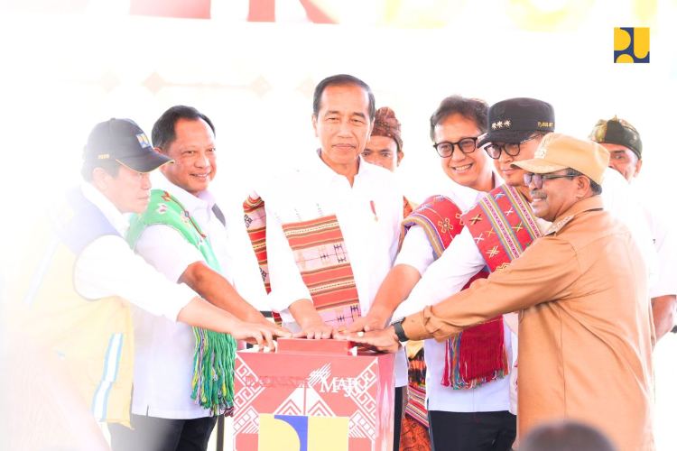 Presiden RI Jokowi Resmikan Bendungan Temef, Keempat di Provinsi NTT