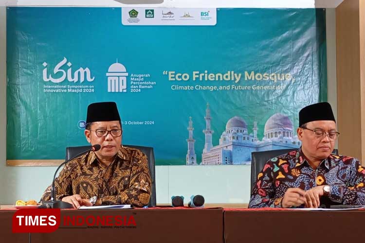 Hadapi Perubahan Iklim, Kemenag Komitmen Dukung Inovasi Masjid Ramah Lingkungan