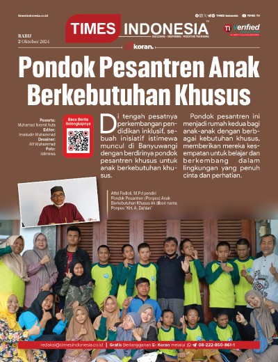 Edisi Rabu, 2 Oktober 2024: E-Koran, Bacaan Positif Masyarakat 5.0