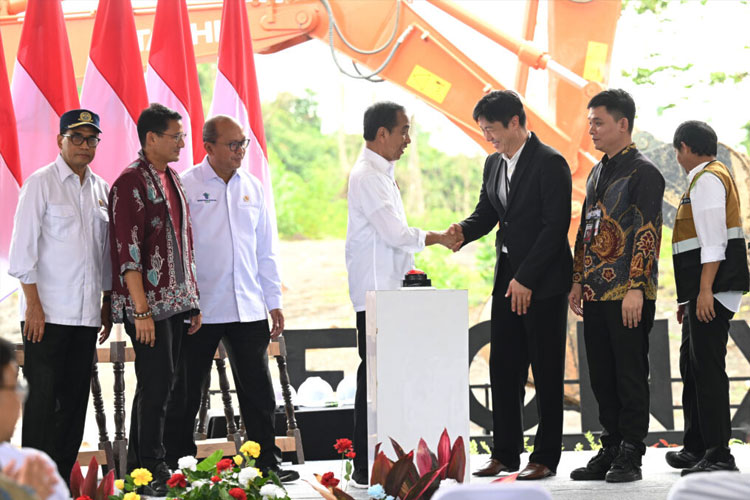 Groundbreaking Delonix Nusantara di IKN, Presiden RI Jokowi: Bukti Kepercayaan Investor Asing Terhadap Indonesia