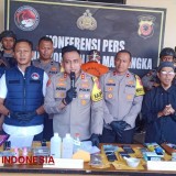 Gerebek Rumah Kos, Polres Majalengka Tangkap Dua Terduga Produsen Narkoba