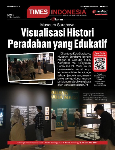 Edisi Kamis, 3 Oktober 2024: E-Koran, Bacaan Positif Masyarakat 5.0