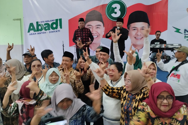 Buka Posko Pemenangan, Mantan ASN Pemkot Malang Ramai-ramai Dukung ABADI