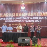 Pendukung Rahmad dan Bagus Antusias, Polres Bondowoso Minta Jaga Kondusivitas