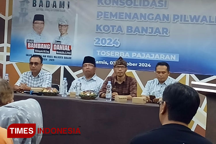 Paslon BADAMI Siap Ikuti Aturan Pembatasan Dana Kampanye di Pilwakot Banjar