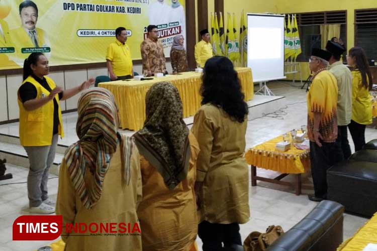 Menangkan Dhito-Dewi di Pilbup Kediri, Golkar akan Gerakkan Semua Kader