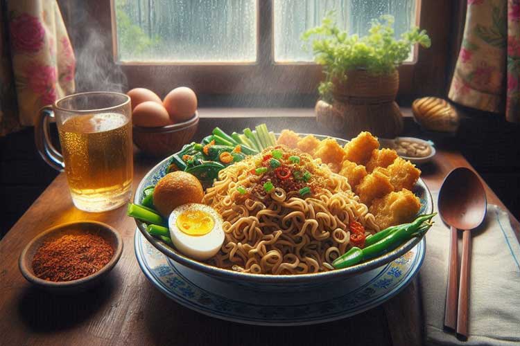 How Indonesians Serve Their Instant Noodles: A Culinary Experience