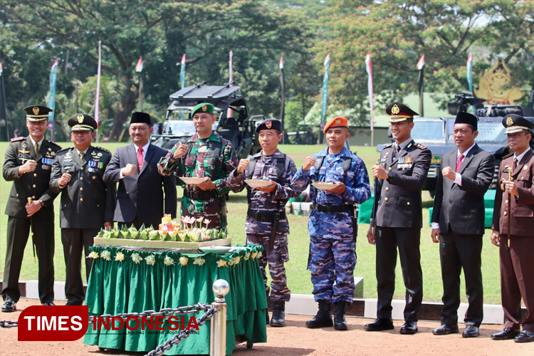 HUT ke-79 TNI Digelar di Jember, TNI Harus Jadi Kekuatan Modern dan Profesional