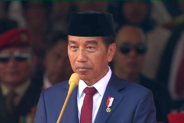 HUT ke-79 TNI, Jokowi Puji Keberhasilan Prabowo Subianto