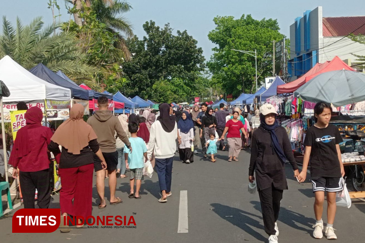 Minggu Pagi Ceria, Menikmati Suasana CFD di Kabupaten Majalengka