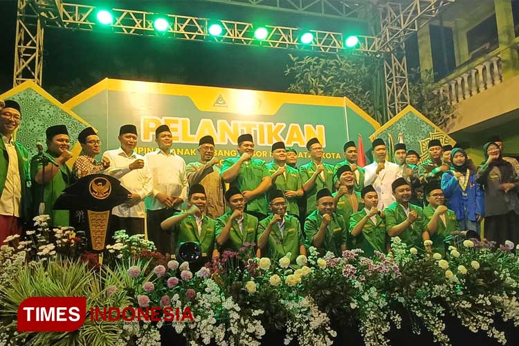 Pelantikan PAC Ansor Kecamatan Kota Kediri untuk Revitalisasi Berorganisasi Kembali Tumbuh