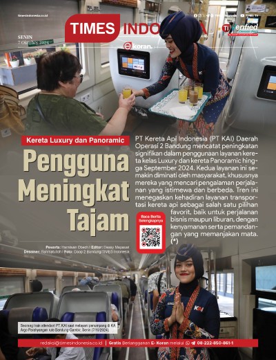 Edisi Senin, 7 Oktober 2024: E-Koran, Bacaan Positif Masyarakat 5.0