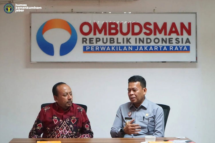 Kemenkumham Jabar Jalin Sinergi dengan Ombudsman RI, Bahas Program Penting Hingga Bidik Predikat WBBM 